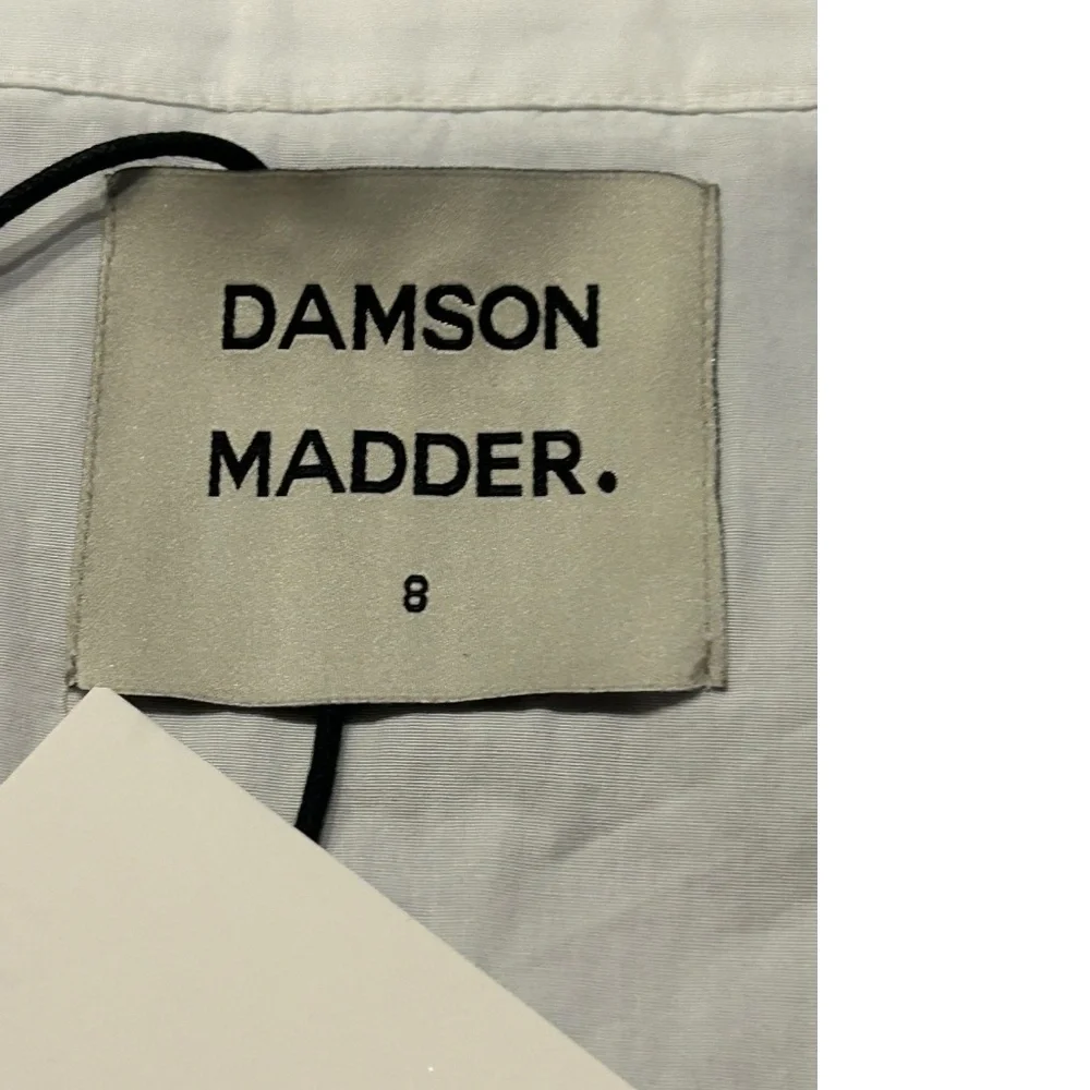 NWT DAMSON MADDER Eyelet Maxi Prairie Dress White Size 8 Anthropologie NEW - Picture 4 of 5